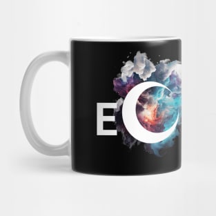 2024 Total Solar Eclipse Galaxy Mug